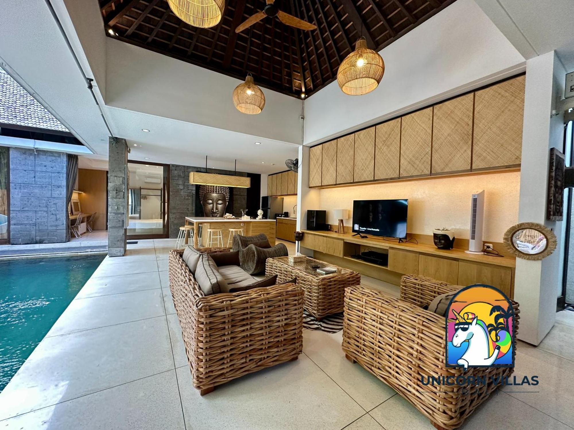 Villa Di Sawah - By Unicorn Villas Bali Kerobokan Esterno foto